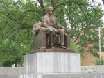 Harvey FIrestone Statue at Bridgestone-Firestone HQ in Akron, OH.